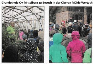 Grundschule Oy-Mittelberg in der Oberen Mühle Wertach